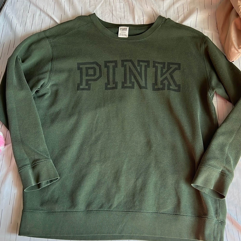 PINK crewneck sweater